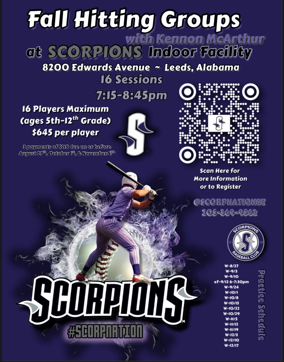 Scorpions Southeast tweet media