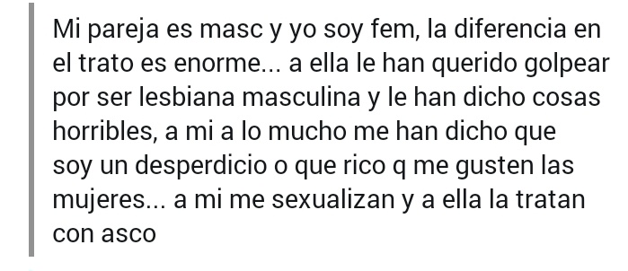 a las mujeres que no entran en los estándares de belleza las deshumanizan, se burlan de ellas (como he visto que le tiran a Bella R.) y es verdad, a las que sí siguen este canon, las sexualizan y las ven como un fetiche u objeto sexual

🧐❓