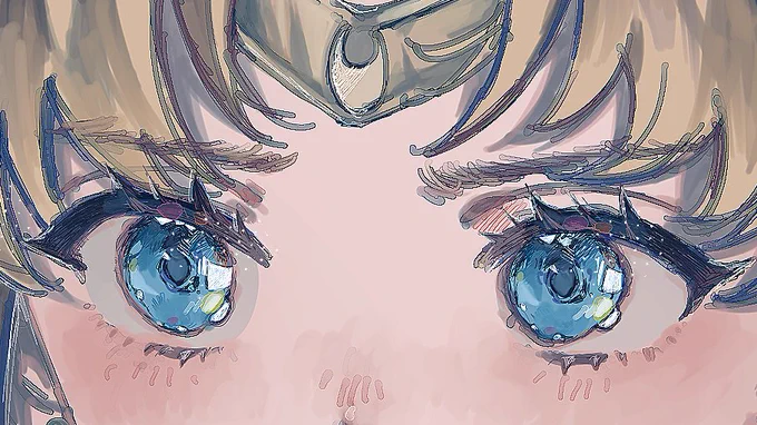 #このタグを見た人は自分の絵の目部分をのせる