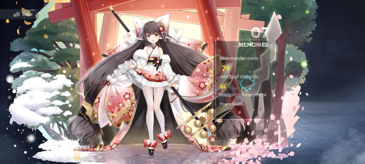 PatchNuggets's tweet photo. @AzurLane_EN I remember the day I first played Azur Lane during the Hololive collab event and the very first ship I pulled through that was my idol (waifu) Shirakami Fubuki. It's thanks to you guys that I'm still playing without a missed day! Still enjoying the game after some six years! https://t.co/MXbTIWz3kk
