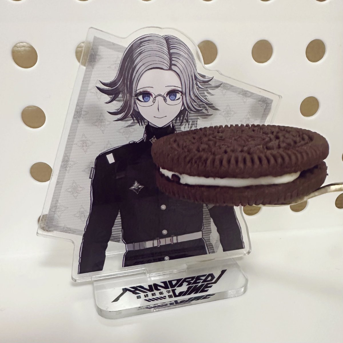 Please eat your morning oreo cookie…