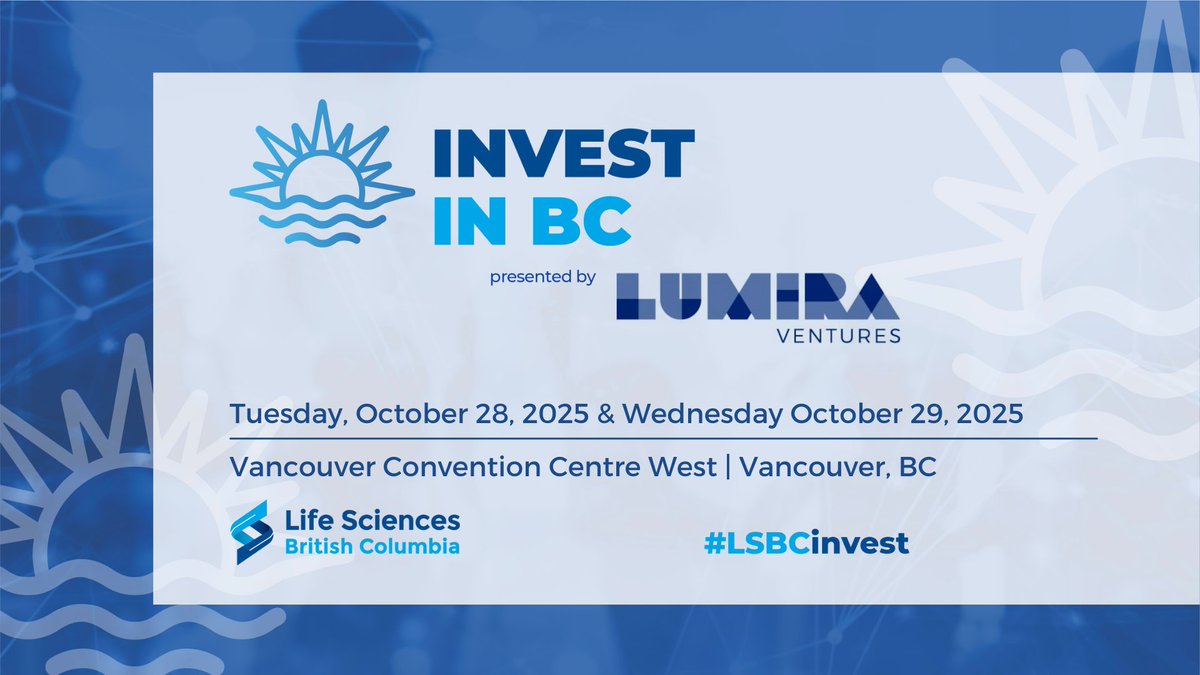 While anti-science sentiments grow south of our borders, B.C. remains a stable, science-driven hub for life sciences innovation &amp; commercialization.

I invite investors &amp; entrepreneurs to join the momentum and grow their businesses in B.C.
lifesciencesbc.ca/lsbc-news/life…
<a href="/lifesciences_bc/">Life Sciences BC</a>