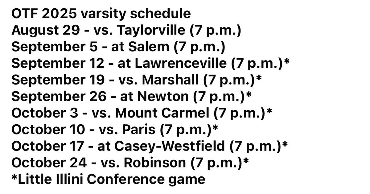 2025 Olney Football Varsity Schedule 🔒 | 6’1 | TE/LB | 185 | #82 | Class of 2028
Excited to compete and represent my team this season. #OTF #AllInAllUs