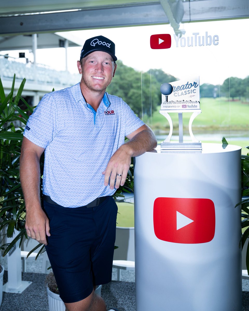 running it back 🏆

after winning the team trophy last event, Brad Dalke wins the Creator Classic at East Lake and a $100,000 first-place prize