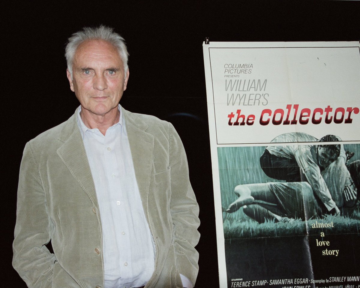 We are saddened by the recent loss of Terence Stamp ♥️ The great English actor joined us for a THE COLLECTOR (1965) / PRINCE OF SHADOWS (1992) double feature back in April 2004.