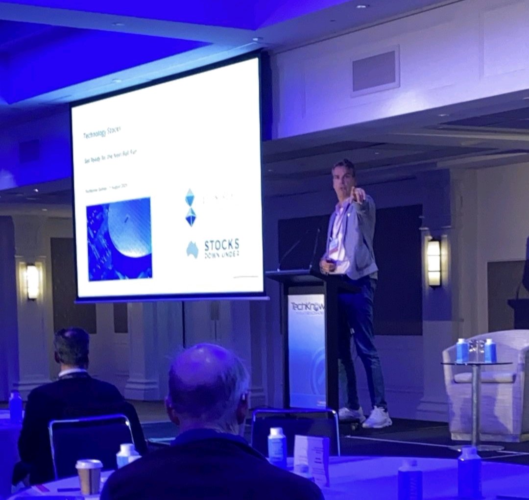 Pitt Street Research (@psr_insights) on Twitter photo Our Tech analyst <a href="/MarcKennis/">Marc Kennis</a> opened this year's edition of TechKnow Invest Sydney, talking about investment opportunities in the Tech sector 🤟 Yes, there are still attractively valued Tech stocks out there 😃
#Techknowinvest2025 <a href="/StocksDownUnder/">Stocks Down Under</a> Our Tech analyst <a href="/MarcKennis/">Marc Kennis</a> opened this year's edition of TechKnow Invest Sydney, talking about investment opportunities in the Tech sector 🤟 Yes, there are still attractively valued Tech stocks out there 😃
#Techknowinvest2025 <a href="/StocksDownUnder/">Stocks Down Under</a>