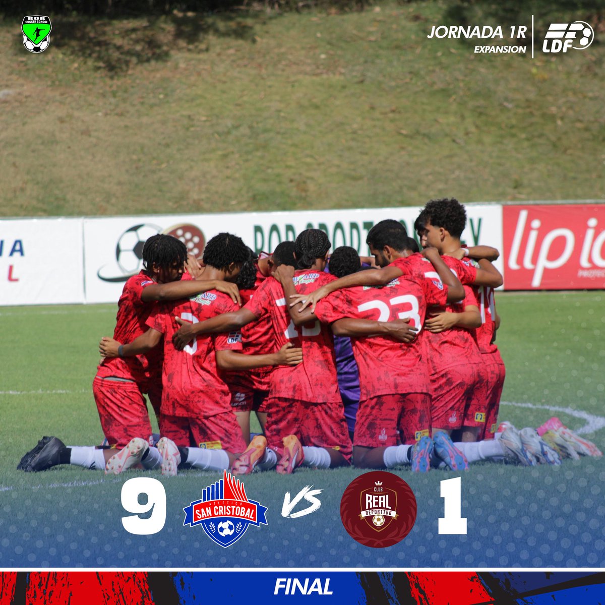 ¡Final del partido de nuestros muchachos de la U23!

⚽️ Yenary 2
⚽️ Franyel 3
⚽️ Luis David 2
⚽️ Cabra 1
⚽️ Jean 1

#atleticosc #ldf2025 #potenciadelfutbol #futbol
#futboldominicano #ldfexpansión #sub23