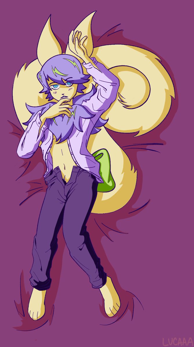 happy usuki con 💜💚💜💚💜

#furry #furryoc