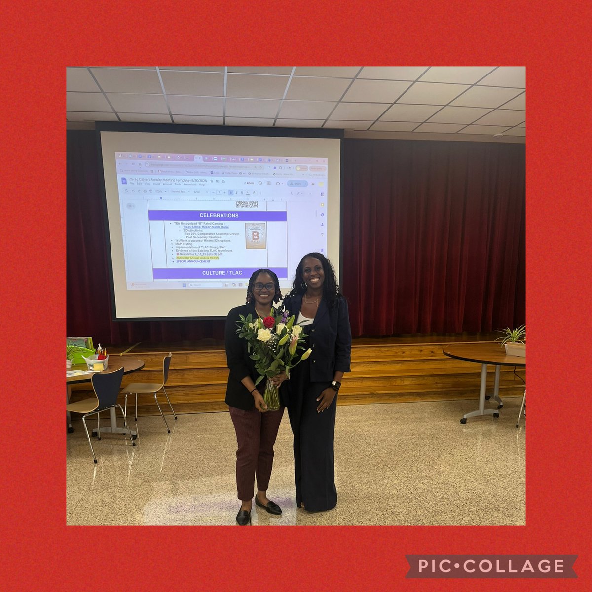 CalvertES_AISD's tweet photo. Congratulations are in order for our very own Ms. Berry, who is stepping into her new role as AP here at Calvert! We are so proud of you! @SDuncan7124 @APcryskenn @H3Berry @maty_orozco https://t.co/gOox3NVJIl