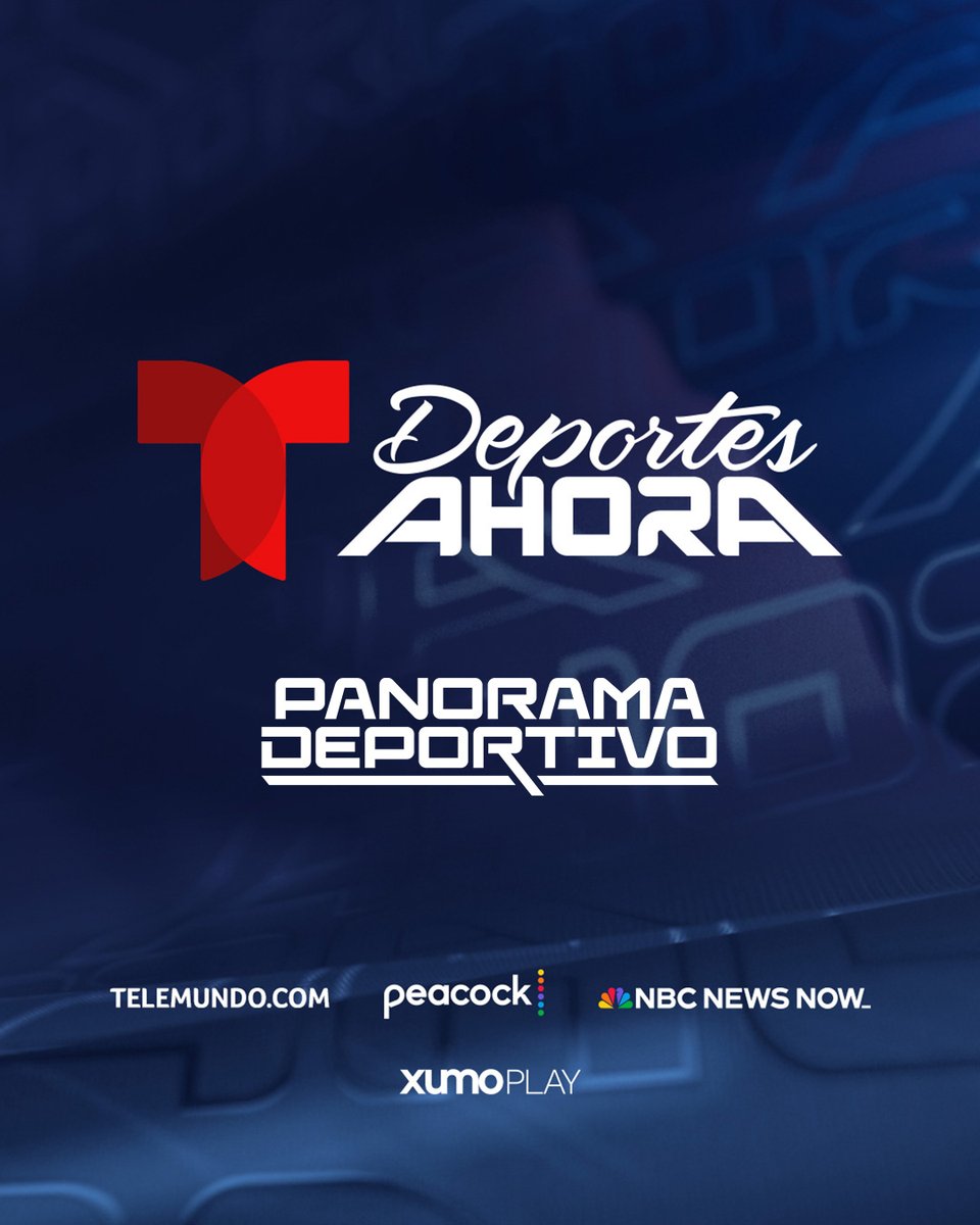 🔴 EN VIVO: Panorama Deportivo con <a href="/jorgedcalvo/">Jorge Calvo</a>, @maxcordaro, <a href="/JesusQuinonez_/">Jesus Quiñonez</a> , <a href="/hlozanotv/">Héctor Lozano</a>  y @erikmoratv

Aquí ▶️ tlmdo.co/476ygmE

#TelemundoDeportesAhora #PanoramaDeportivo
