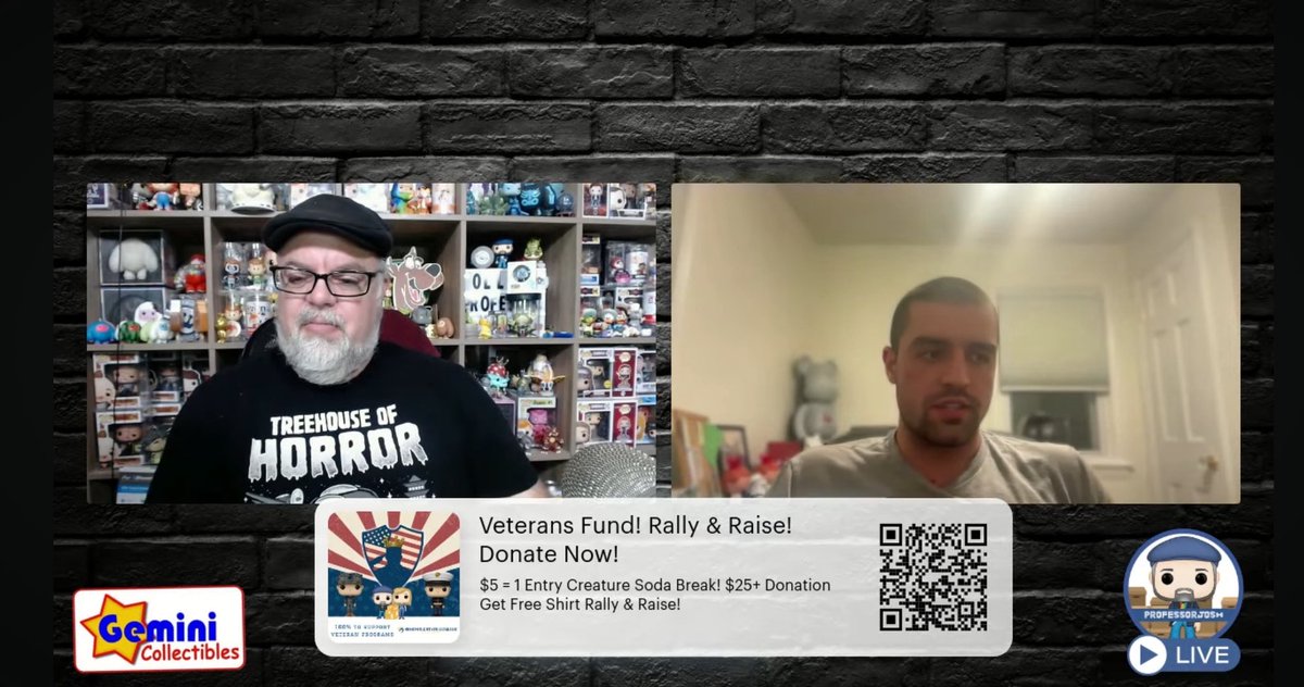professorjosh's tweet image. Make sure to go watch the replay if you missed this interview with @geminicollect tonight!
youtube.com/live/cxGiD-f3T…

Plus don’t forget to use code PROFESSOR to save on their site geminicollectibles.net

#funko #funkosoda #funkpops #funkonews