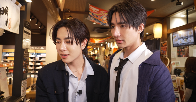 TELASA_thai's tweet photo. ⚡️【後編】配信スタート！⚡️
◤Earth&amp;Mixのニッポン！ホットスポットin豊洲◢

海鮮＆スイーツが食べたいという、
#EarthMix のリクエストを叶えてくれる
人気スポット「豊洲千客万来」😋
新鮮な魚介＆旬なスイーツを食べまくり🦞🧁
最後は足湯でほっこり♨️

おふたりからのコメントもどうぞ💁