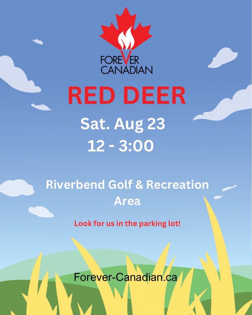 RED DEER

Our #ForeverCanadian volunteers in Red Deer are on fire🔥 

Here are more opportunities to sign the petition: