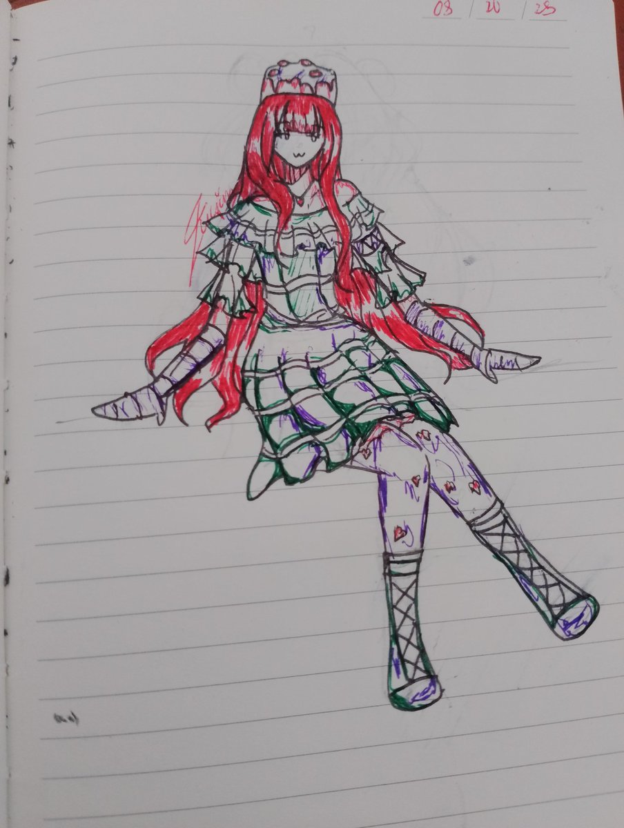 Drew Rainbwoah yesterday