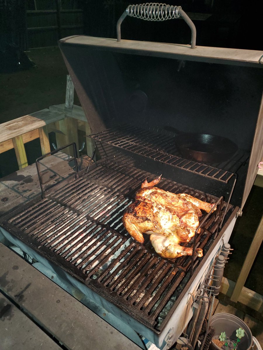 Well, I got the whole neighborhood smelling like BBQ. Just how we do it in KY