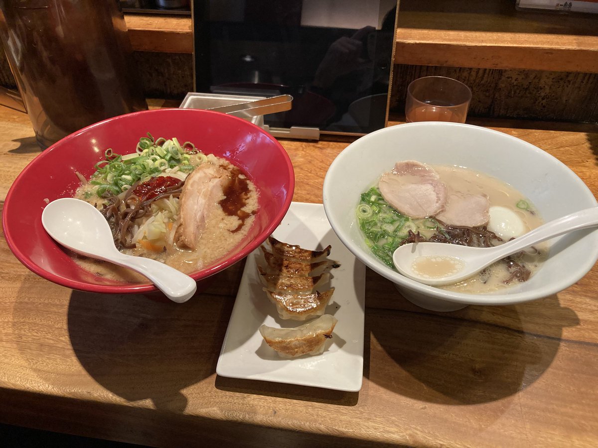 rushirushi1201's tweet photo. 初めての一風堂🍜 https://t.co/IRI3JLapmp