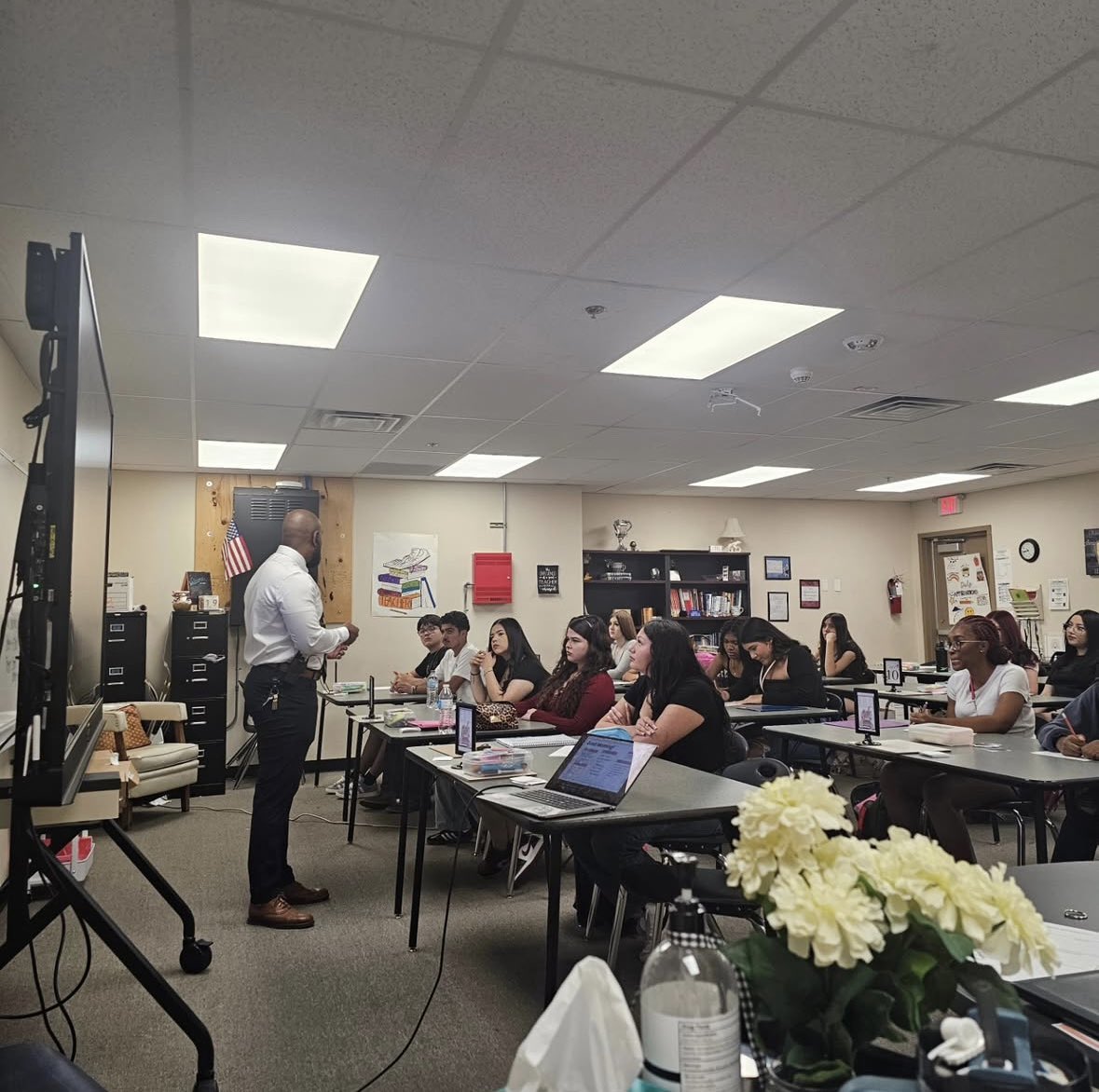 I had the privilege of joining Mrs. Speight’s Ed Professions class. They are exploring education as a potential career path, and I had the opportunity to share my own journey and passion for the profession. I look forward to continuing to partner with our future educators!