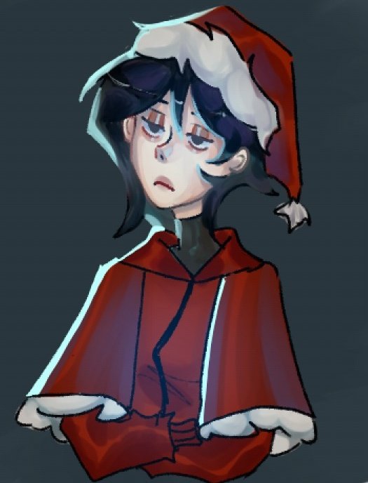 notsilviee's tweet photo. Happy squidsmas hahah u get it?

#kangnoeul #guard011 #SquidGame #squidgamefanart https://t.co/YrII4BlN0h