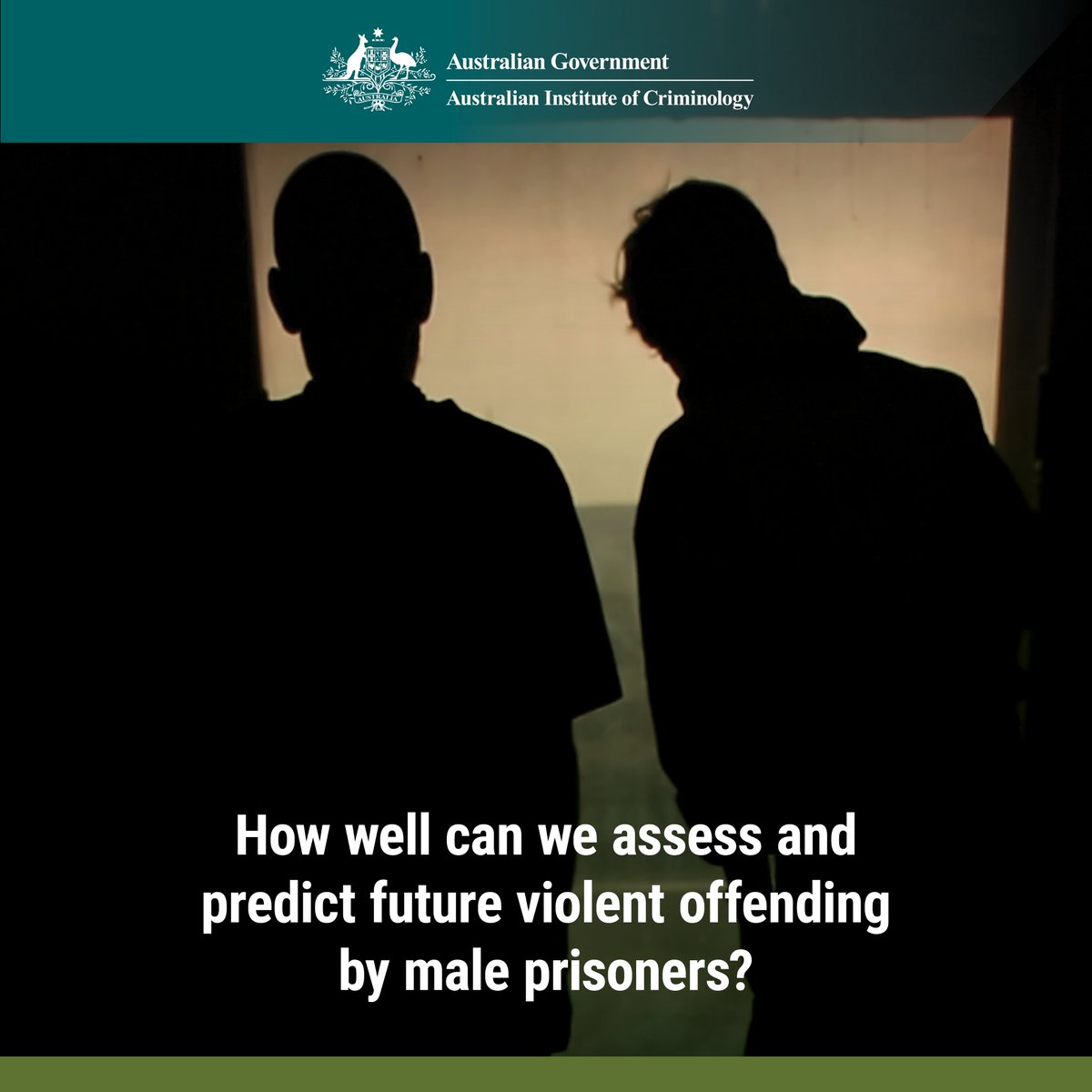 AICriminology's tweet photo. 2,689 assessments from multiple jurisdictions were used to examine the profile of Australian males according to the VRS, along with reoffending outcomes. Read more via the report links
#TrendsAndIssues https://t.co/84CiDNl9cF
#ResearchReport https://t.co/4jCyPu4b2o https://t.co/TDtj57LkBh