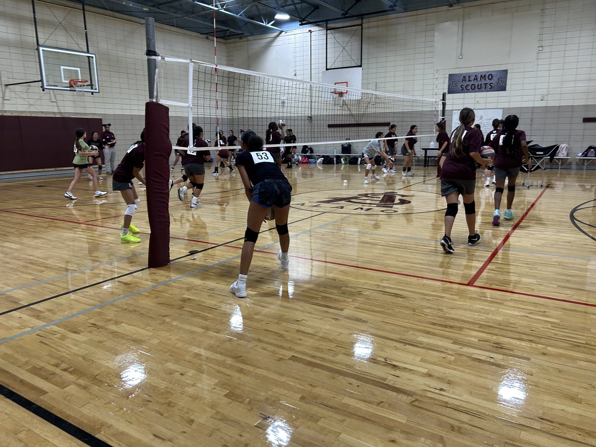 Alamo_Athletics's tweet image. We’re EXCITED to see the talent and enthusiasm at 8th-grade volleyball tryouts this week!

#GoScouts #misdproud #MISDAthletics #FutureRebs