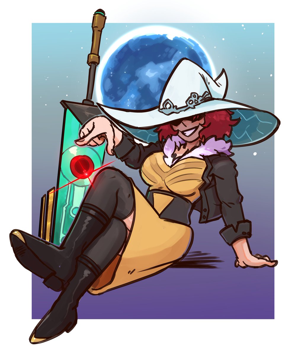 Monthly sketch for <a href="/ChandarinFG/">Chandarin</a> 
Gunna start posting these now! 🔥