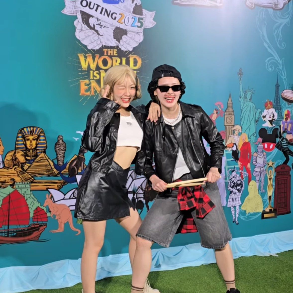 npomvtt's tweet image. A festa da firma rendeu muito entretenimento! Confira alguns dos melhores momentos do 1° dia de #GMMTVOuting2025, a thread;