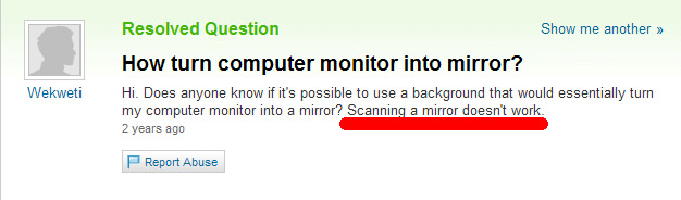 GagderX's tweet image. When you ask the internet for computer magic and it reflects back 😂🖥️
#Computer #DIY #TechQuestions #Reflection