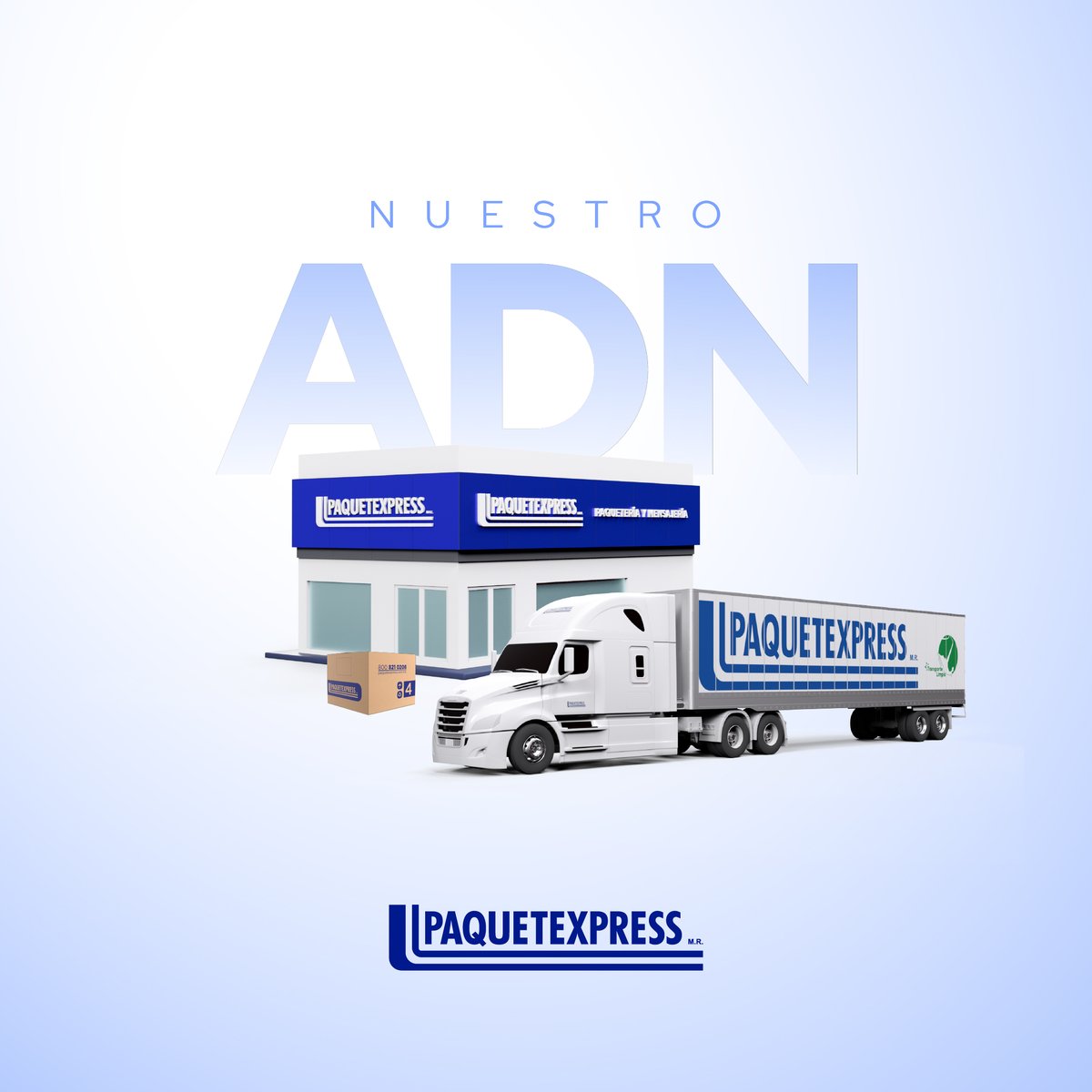 Seguridad en cada paso, eficiencia en cada entrega… ADN Paquetexpress🧬💙

#paquetexpress #logisticasegura #adn