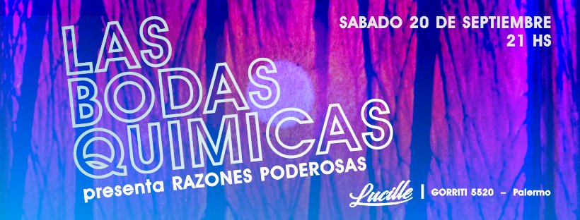 Se viene LBQ en Lucille💥
20/09  21hs  para seguir presentando Razones Poderosas con grandes invitados🎸