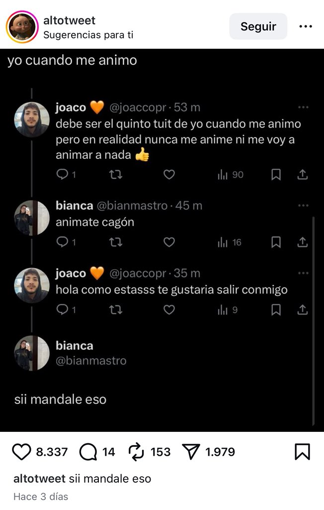 Famoso el loco <a href="/joaccopr/">joaco 🐯</a>