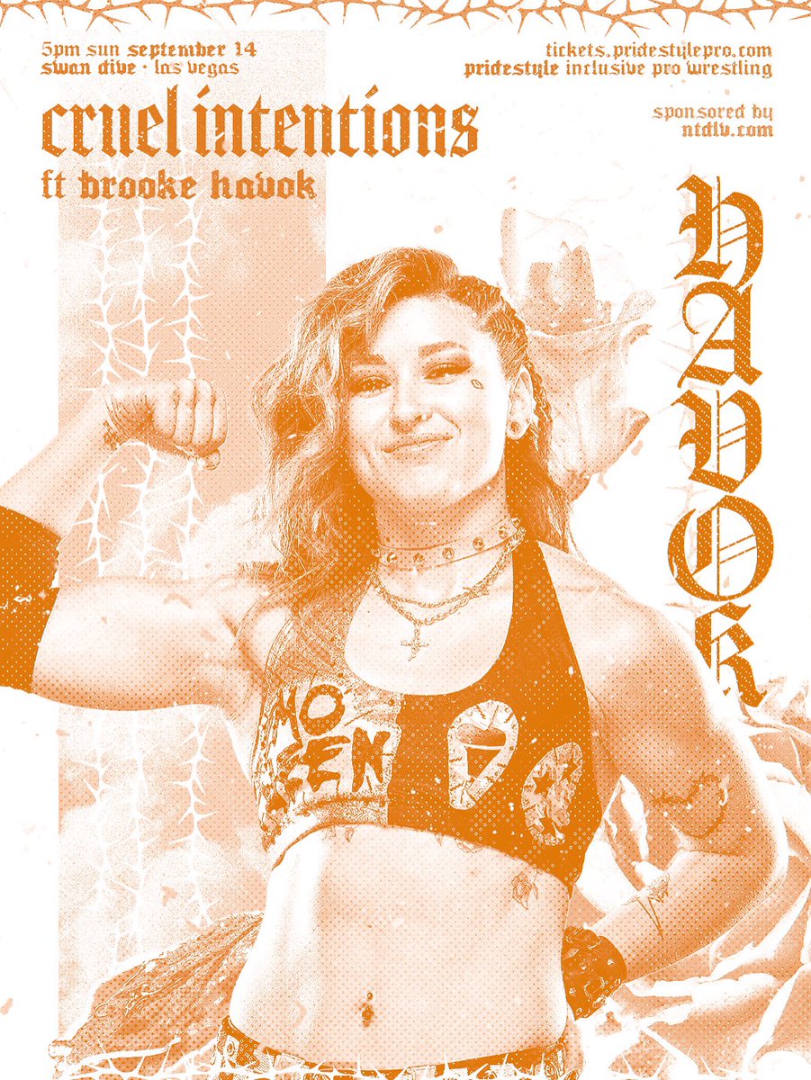 PrideStyle π€ Inclusive Pro Wrestling (@pridestylepro) on Twitter photo The Emo Queen ππππππ πππππ live in Las Vegas!
Theres only two rules, no bigots & bangers only!
DOORS, BAR, & MARKET OPEN AT 5PM
PrideStyle 40: πππππ ππππππππππ
Sun 9/14 β’ 5PM β’ Swan Dive LV 21+
tickets.pridestylepro.com The Emo Queen ππππππ πππππ live in Las Vegas!
Theres only two rules, no bigots & bangers only!
DOORS, BAR, & MARKET OPEN AT 5PM
PrideStyle 40: πππππ ππππππππππ
Sun 9/14 β’ 5PM β’ Swan Dive LV 21+
tickets.pridestylepro.com