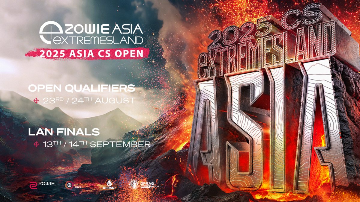 dfragtv (@dfragtv) on Twitter photo Don't forget this weekend is the Oceania Open Qualifiers for the <a href="/ZOWIEBenQANZ/">ZOWIE Esports Australia & New Zealand</a> <a href="/eXTREMESLAND/">eXTREMESLAND</a> ASIA CS OPEN 2025! #cs2 #anz #zowie #extremesland
Grab all the details here 👉👉👉 benqurl.biz/DFRAGEL2025 Don't forget this weekend is the Oceania Open Qualifiers for the <a href="/ZOWIEBenQANZ/">ZOWIE Esports Australia & New Zealand</a> <a href="/eXTREMESLAND/">eXTREMESLAND</a> ASIA CS OPEN 2025! #cs2 #anz #zowie #extremesland
Grab all the details here 👉👉👉 benqurl.biz/DFRAGEL2025