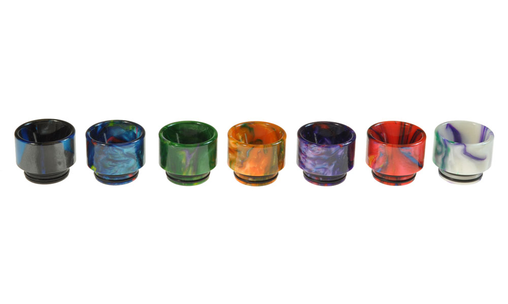 Armerah Anti Spit Back 810 drip tip replacement mouthpiece for ecig and vape tanks, short body with a 19 hole vapour filter, tapered extra wide bore for a smooth draw and awesome clouds, colourful marbled epoxy resin. Just £3.99 each, UK stock, buy here armerah.uk/armerah-anti-s…