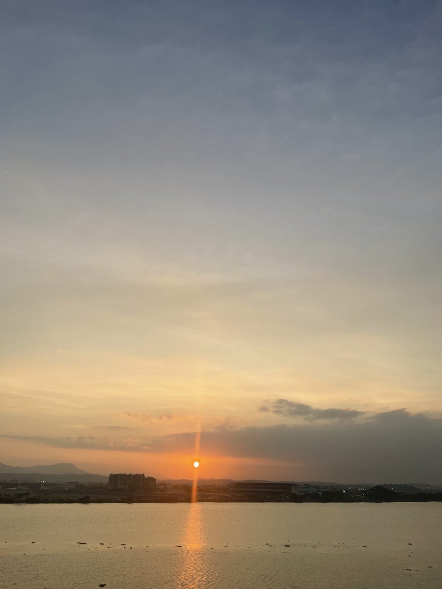 Guayaquil, Ecuador.  Bello atardecer.