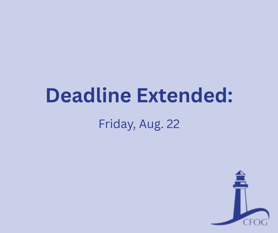 ctfog's tweet image. We extended the deadline to THIS FRIDAY to nominate a Connecticut journalist, member of the public or state or local official for a 2025 Mitchell W. Pearlman Award.

NOMINATE NOW: docs.google.com/forms/d/e/1FAI…