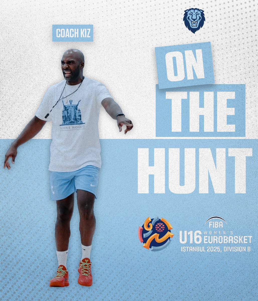 CULionsWBB's tweet photo. We are traveling the globe in search of future Lions! 🌍🦁 Coach Kiz is representing the #LightBlueCrew at the U16 Eurobasket Championships, on the lookout for players with that #EDGE.
#OnlyHere // #RoarLionRoar https://t.co/jEHrGjCTv6
