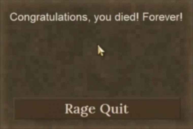 I have died on my HC Vintage Story server.