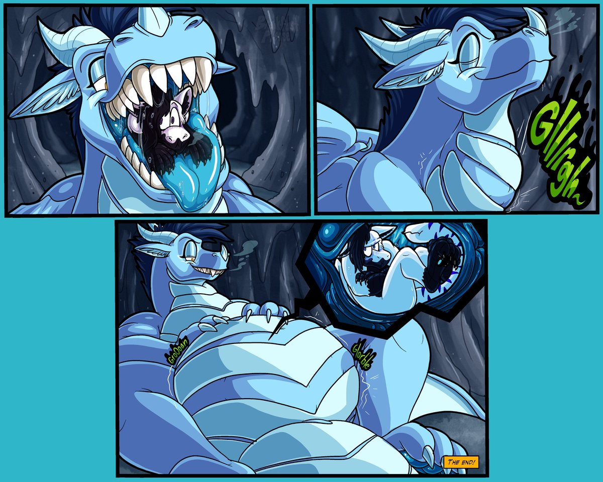 No wait! This isn’t how it works, I’m not prey!!

Guess I’m stuck here for now…

Art by BreakfastPlease on FA!