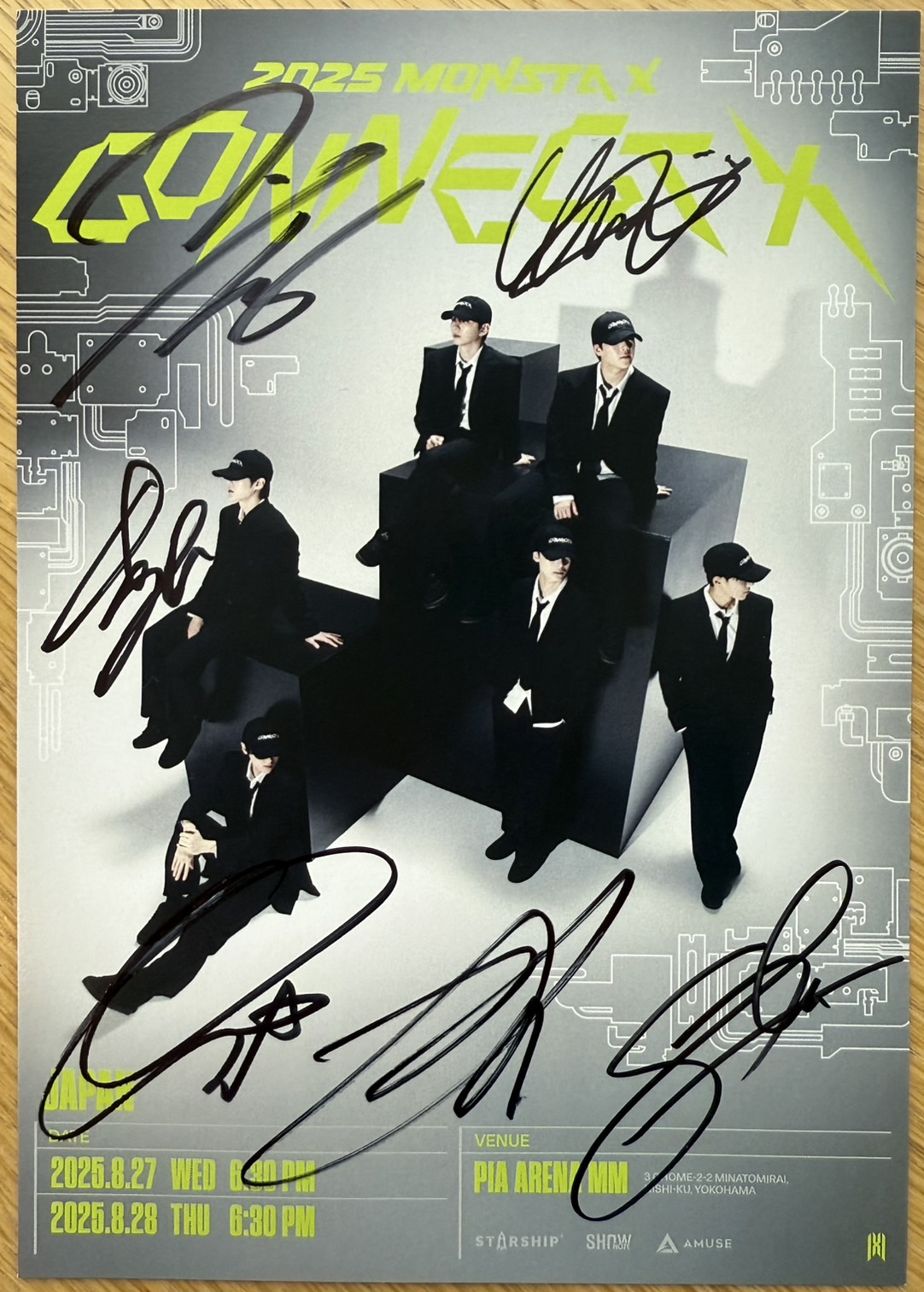 MONSTA X TWOTUCKGOM 1次サイン会応募券 MONSTA X Wish on the same sky イベント券 Wish On The Same