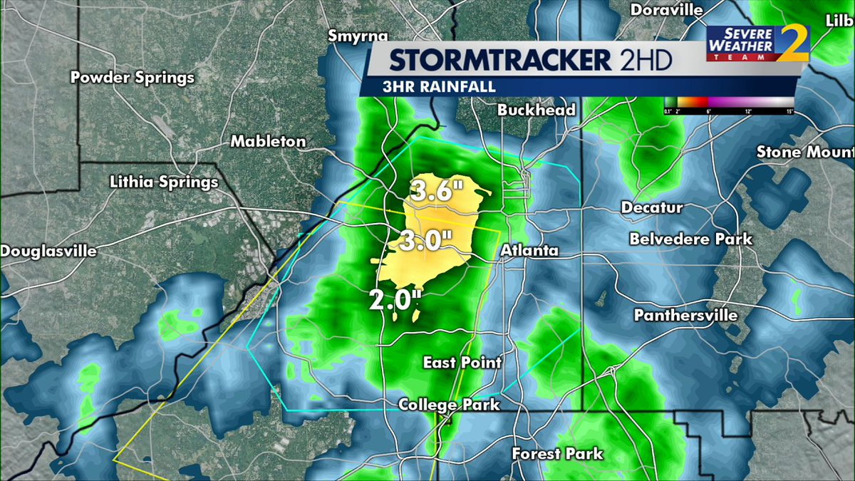 Brad Nitz (@bradnitzwsb) on Twitter photo Flash Flood Warning for western Fulton Co, and Atlanta's Westside. 2-3.5" of rain has fallen in the last hour. Flash Flooding of roads, low-lying areas, and creeks and streams is ongoing or will begin soon. Flash Flood Warning for western Fulton Co, and Atlanta's Westside. 2-3.5" of rain has fallen in the last hour. Flash Flooding of roads, low-lying areas, and creeks and streams is ongoing or will begin soon.