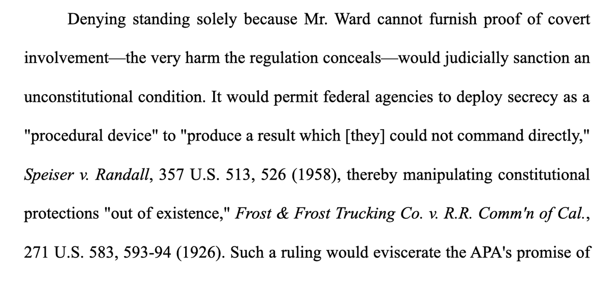 GodsRiddles's tweet image. Breaking...the federal court required me to show proof of my right to sue the FDA for involving me and you in secret biomedical experiments under 21 CFR 50.22.  They have refused me the right to serve RFK Jr. for over 50 days. I replied today: covidpenalty.com/wp-content/upl… 🧵