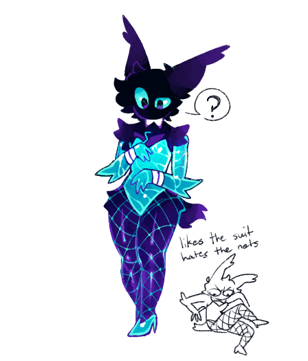 bunny suit for the b.. bunny..? boy
[he's not a bunny]