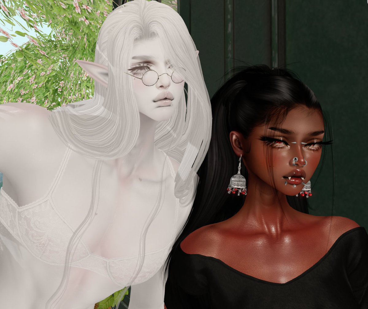 goodwitchSL's tweet image. The girls💞