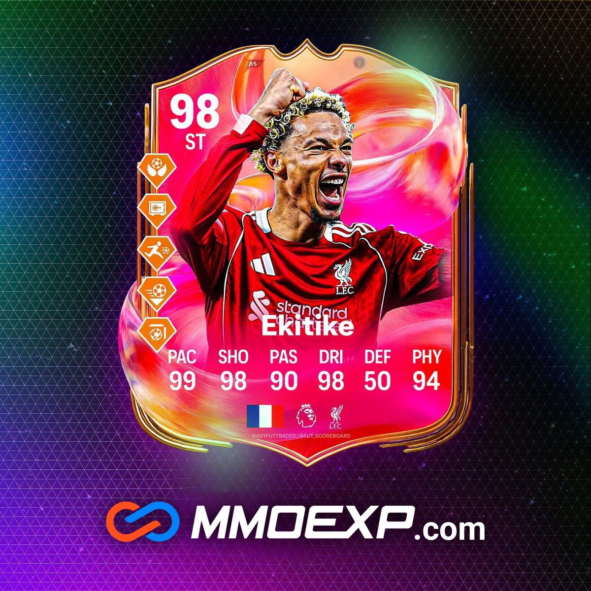 MmoexpService's tweet photo. 🚨ALEXANDER-ARNOLD🏴and EKITIKE 🇫🇷 are coming via SBC soon.
OFFICIAL STATS✅Will you be there? MMO will!
#FC25 | #FC26 | #SBC | #EAFC26 | #mmoexp https://t.co/QzlIZVeRy5