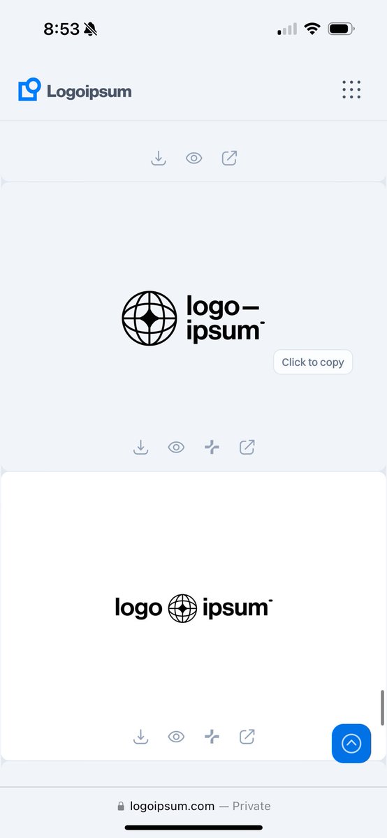 mikesmith187's tweet image. When will it end?? @logoipsum please remove this logo because uh…..it’s mine.