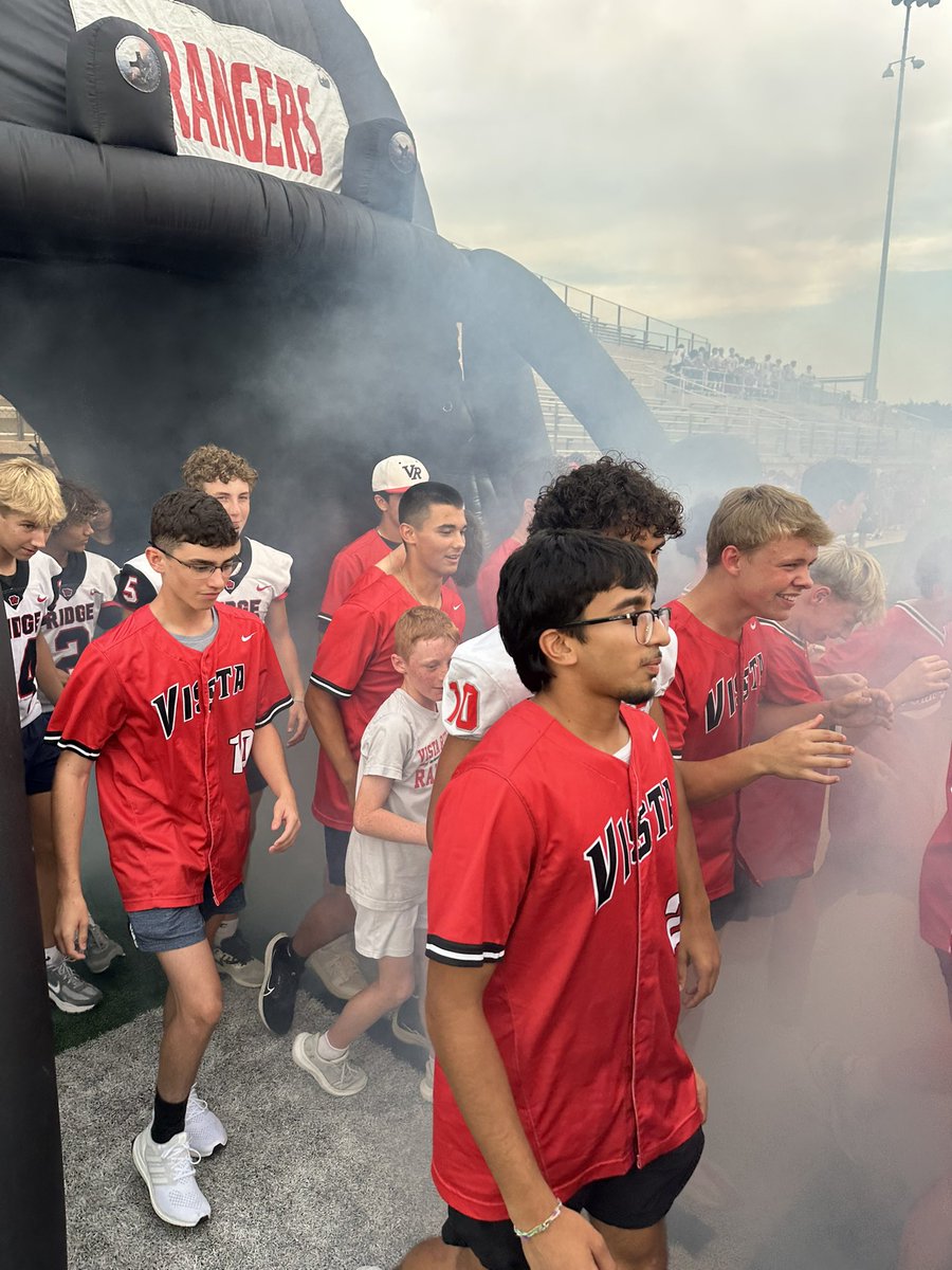 <a href="/vrhsbaseball/">Vista Ridge High School Baseball</a> showing up to Rally at the Ridge! Gonna be a good spring!! #BCM
