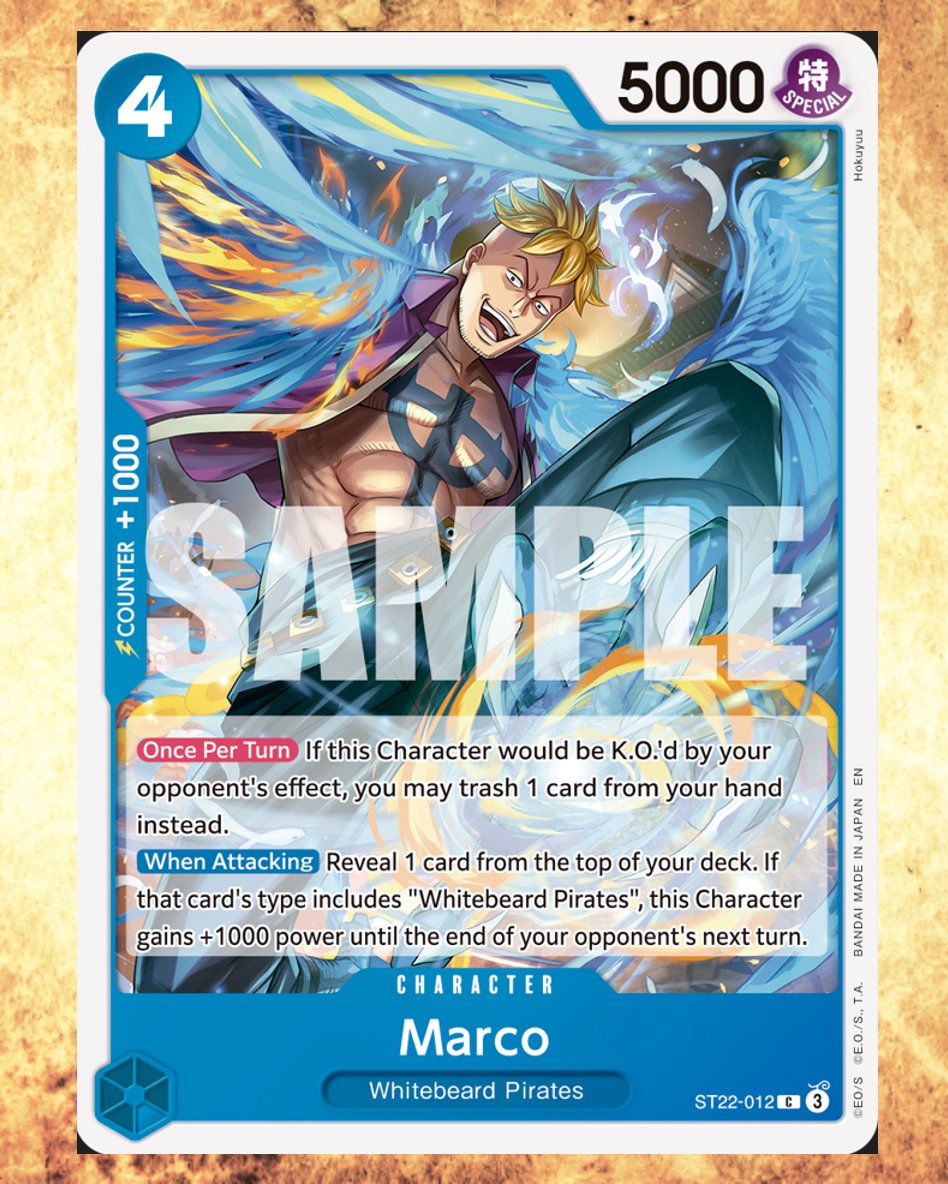 OPCG STARTER DECK -Ace & Newgate- [ST-22] CARD REVEALS: A