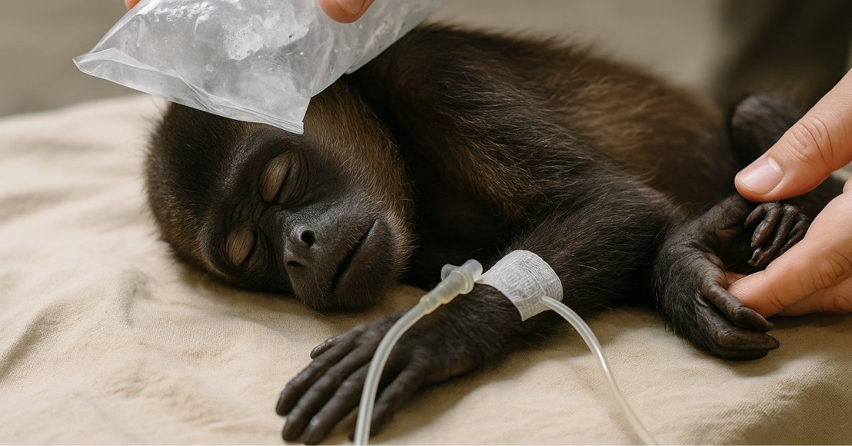 NazologyInfo's tweet photo. 【猿が気絶して落下】酷暑が動物たちをも「死滅させている」
https://t.co/elDBL1LpXG

異様な熱さは動物も殺し始めています。最近、メキシコでは熱波で樹上からサルが大量落下し、百匹以上が死んだとみられています。他にも100億匹のフジツボが焼け死ぬなど異常事態が発生しています。 https://t.co/bcnF8HpwZ9