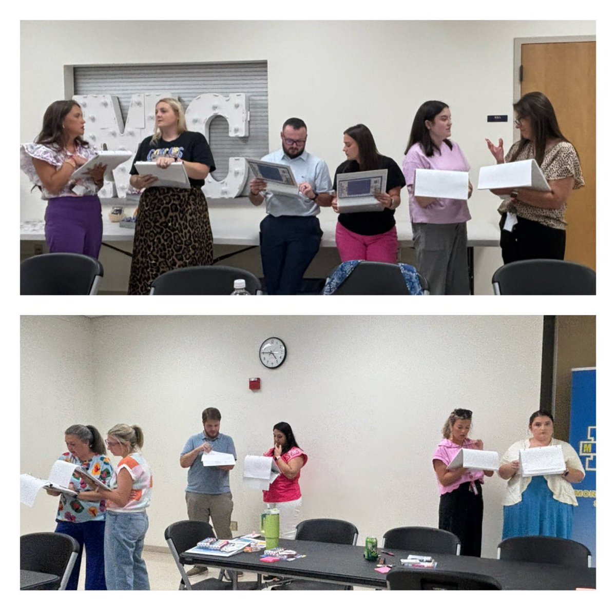 SuptMCS's tweet image. Morgan County Schools held the first meeting of the Instructional Academy for New Teachers. This program is designed to foster collaboration, growth, and continuous learning among new educators. We look forward to the growth and success of these teachers! #MCSunited