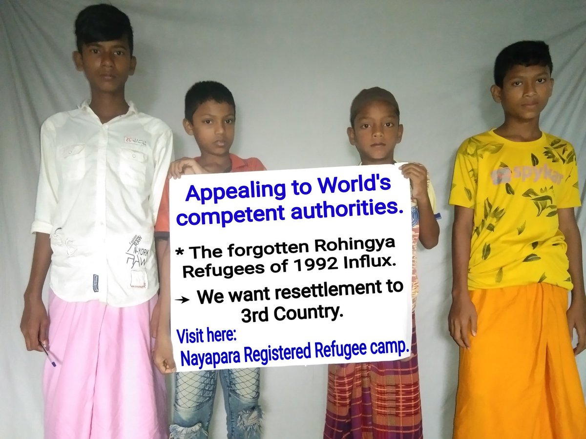 RRANforRohingya's tweet photo. Why are world leaders ignoring Rohingya refugees trapped in Bangladesh for 30+ years, despite knowing their suffering? 80% were born in camps—facing only uncertainty &amp; despair. Resettlement is the only solution. #Rohingya #Refugees #ResettleRohingya #HumanRights https://t.co/IRBDXh0DRD